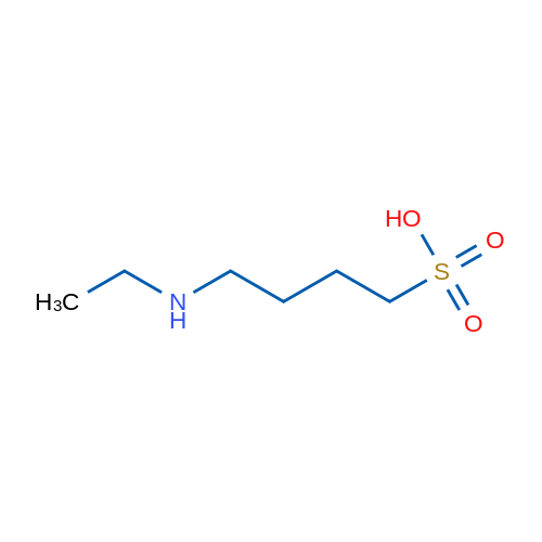 4-(Ethylamino)butane-1-sulfonic acid  89585-27-3